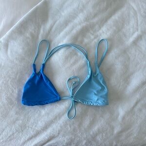 PacSun Blue Bikini Top